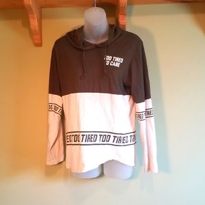 Womens Hooded Long Sleeve